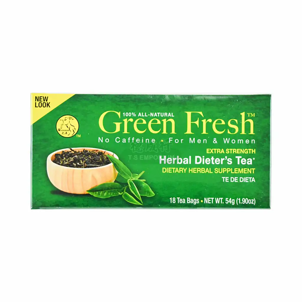 美国大洋 减肥茶 强效中草药无咖啡因 18包入/54g