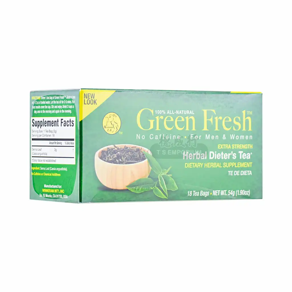 美国大洋 减肥茶 强效中草药无咖啡因 18包入/54g