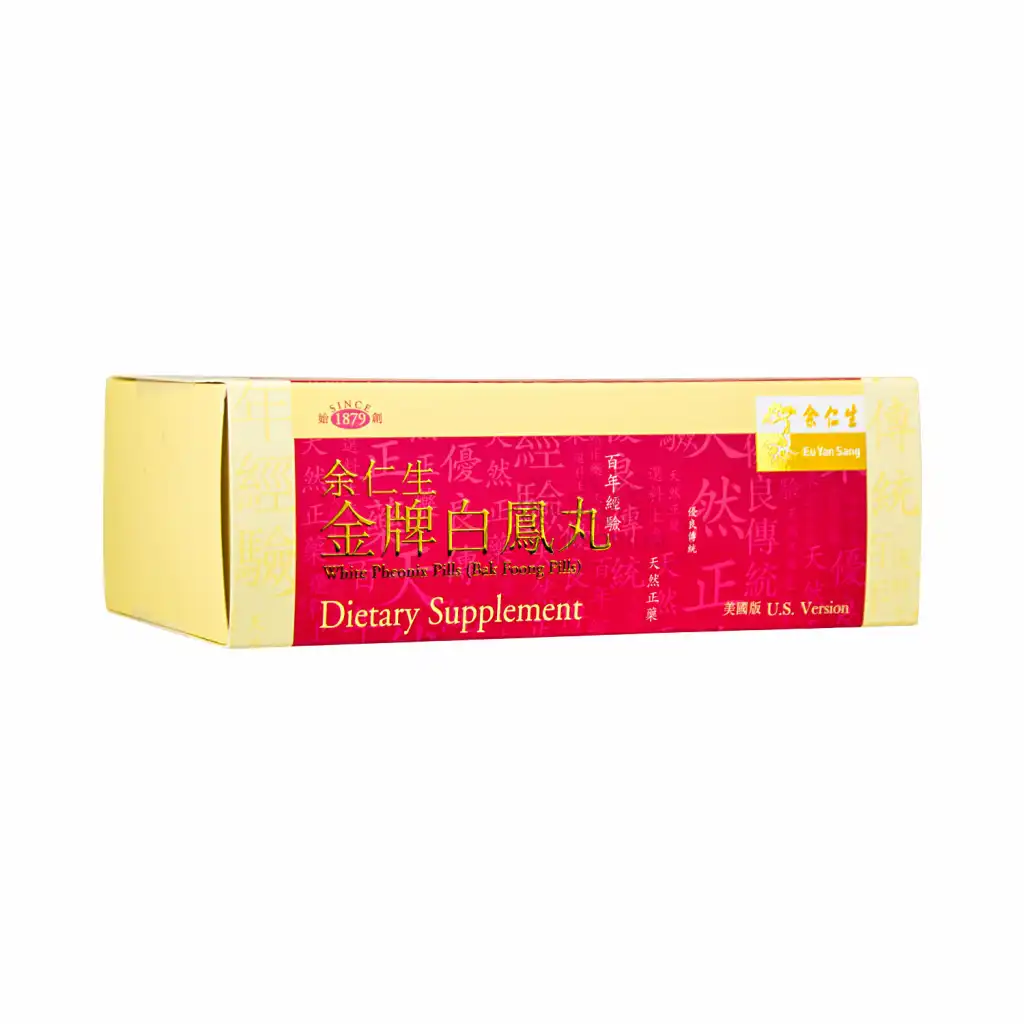 余仁生 金牌白凤丸 24袋入/84g【美国版】*Exp(M/D/Y):01/01/2027