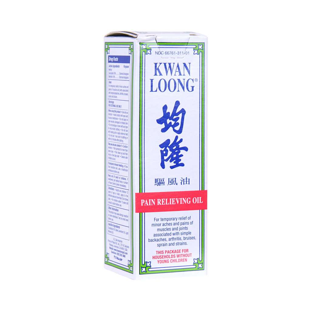 KWAN LOONG Pain Relieving Oil 28ml - Tak Shing Hong
