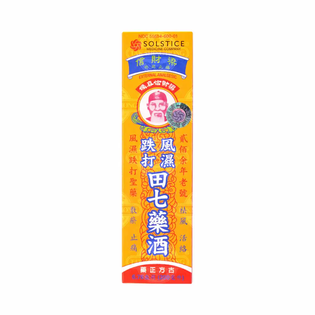 梁财信 跌打风湿田七药酒  200ml