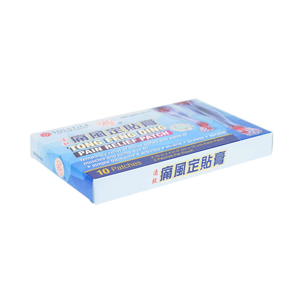 SOLSTICE DINGTAI Tong Feng Ding Pain Relief Patch 10 Patches - Tak