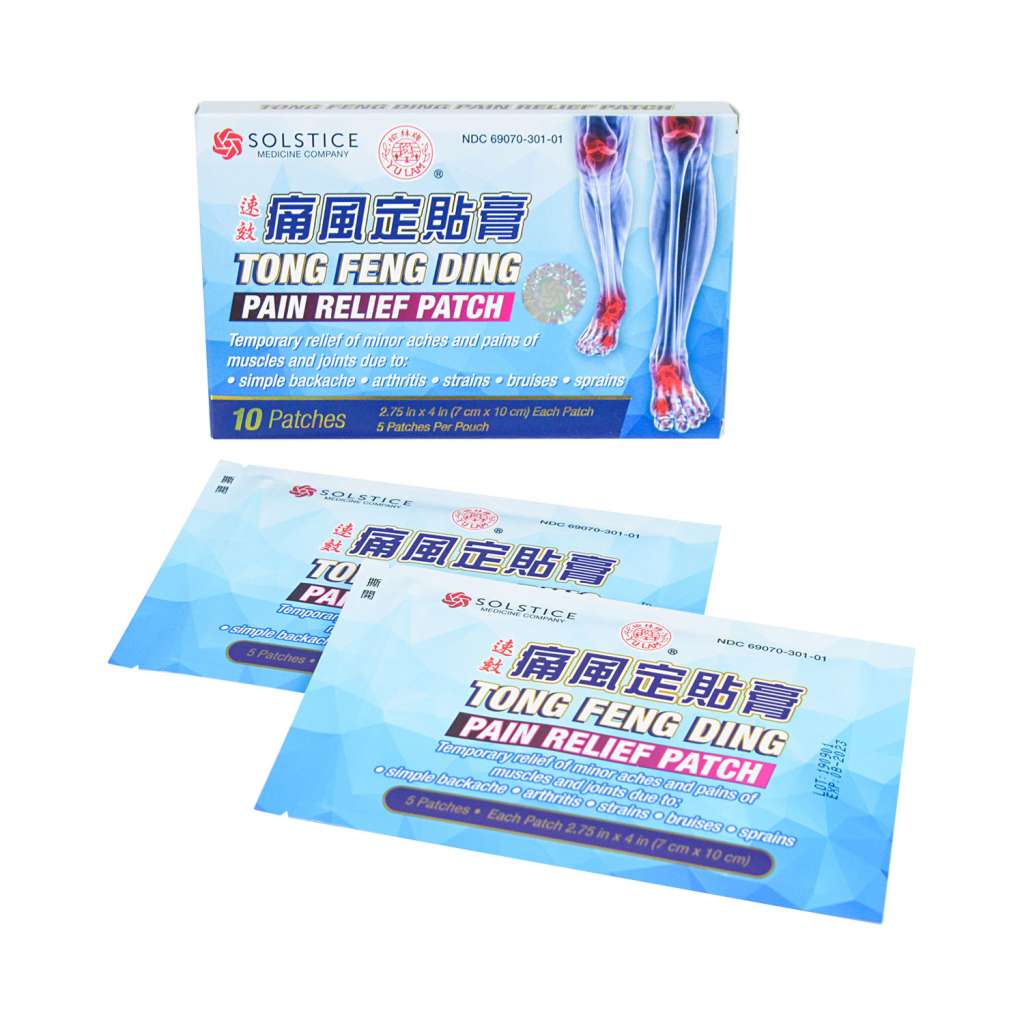 SOLSTICE DINGTAI Tong Feng Ding Pain Relief Patch 10 Patches - Tak