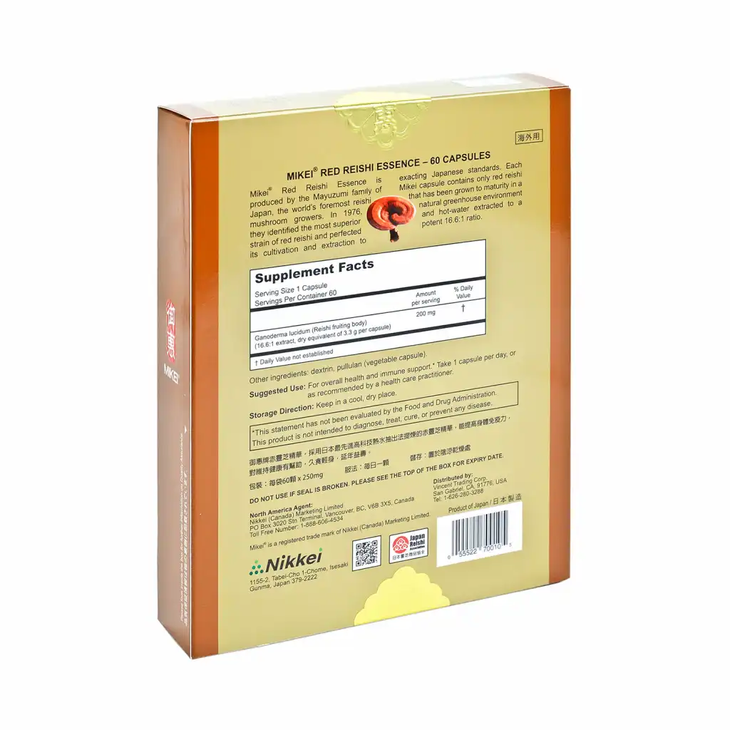 MIKEI Red Reishi Essence 60 cap