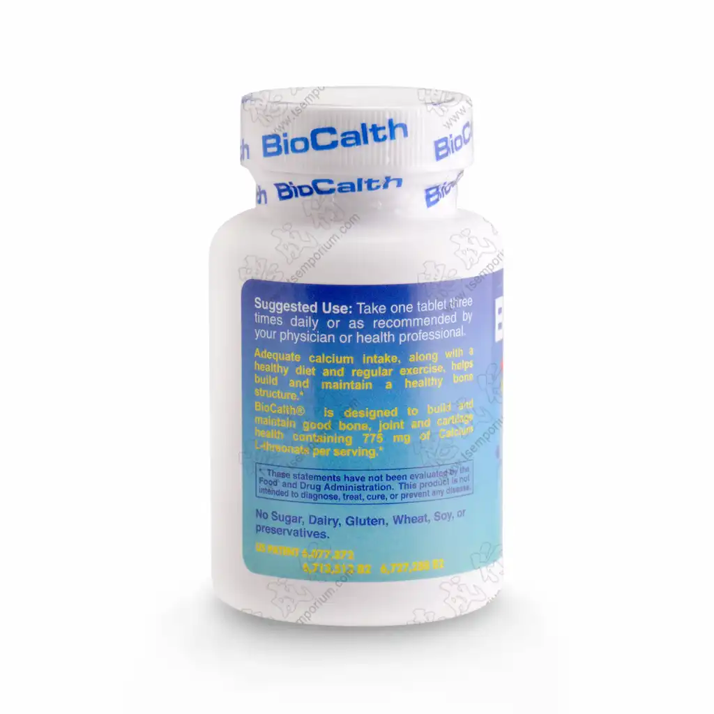 BioCalth Calcium L-threonate Dietary Supplement 45 tablets