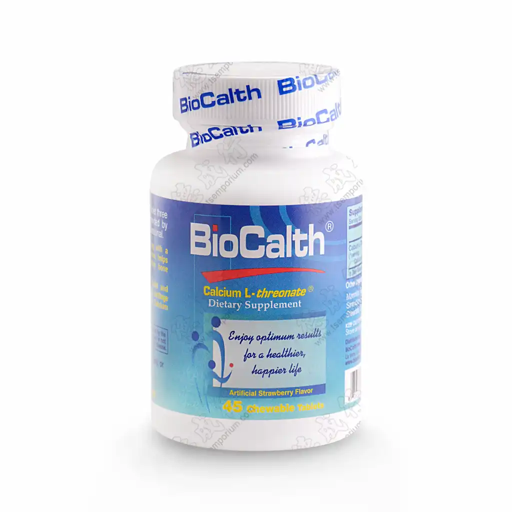 BioCalth Calcium L-threonate Dietary Supplement 45 tablets