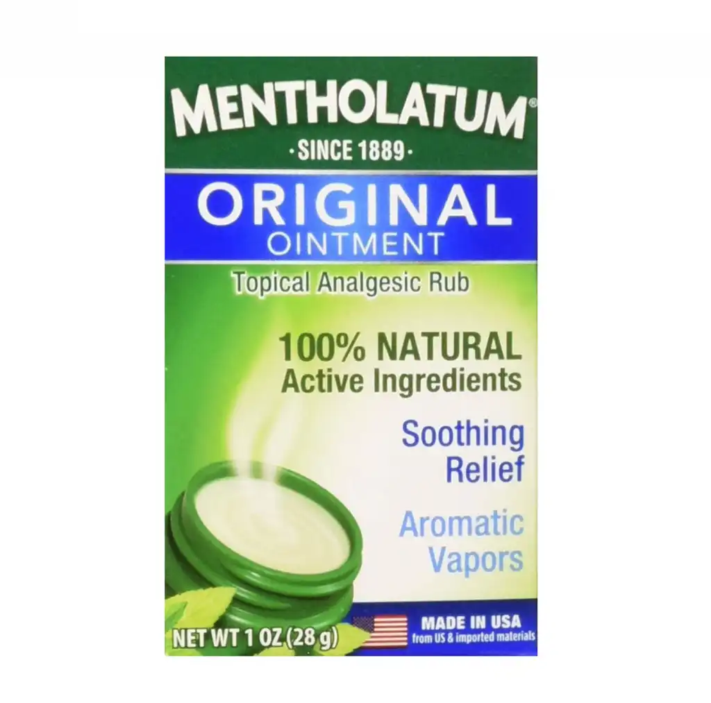MENTHOLATUM Original Ointment Soothing Relief (Aromatic Vapors) 28g/1oz