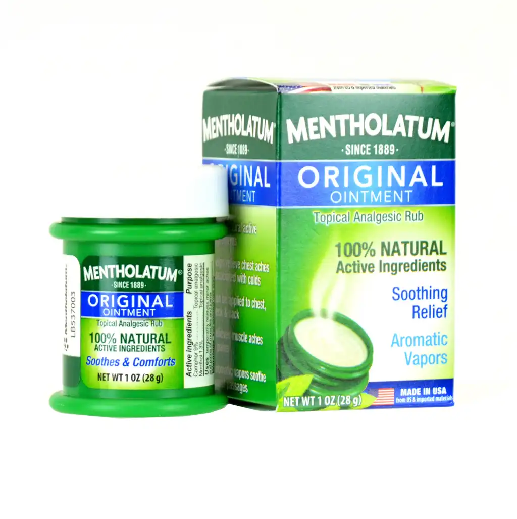 MENTHOLATUM Original Ointment Soothing Relief (Aromatic Vapors) 28g/1oz