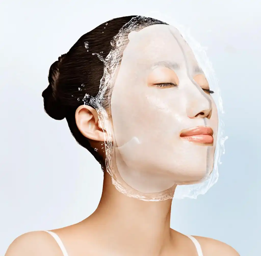 日本KRACIE 肌美精 超浸透3D玻尿酸面膜-弹力紧致 4片入