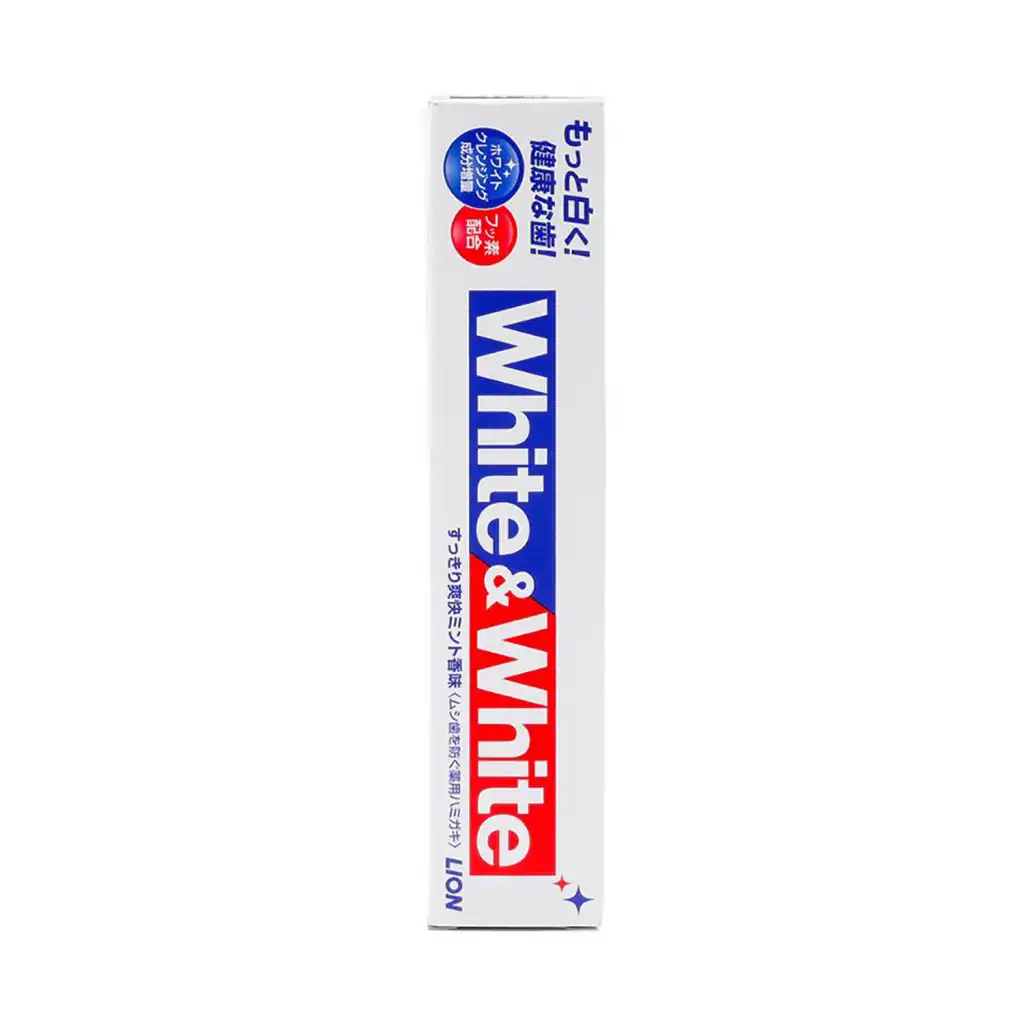 LION White&White Bright White Toothpaste 150g