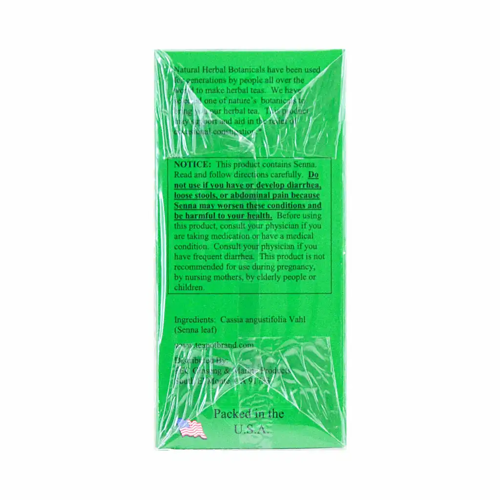 美国茶壶牌 强效减肥茶 36包入/90g
