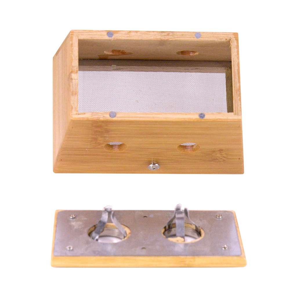 SUNGLOW Bamboo Two-hole Moxibustion Box 5