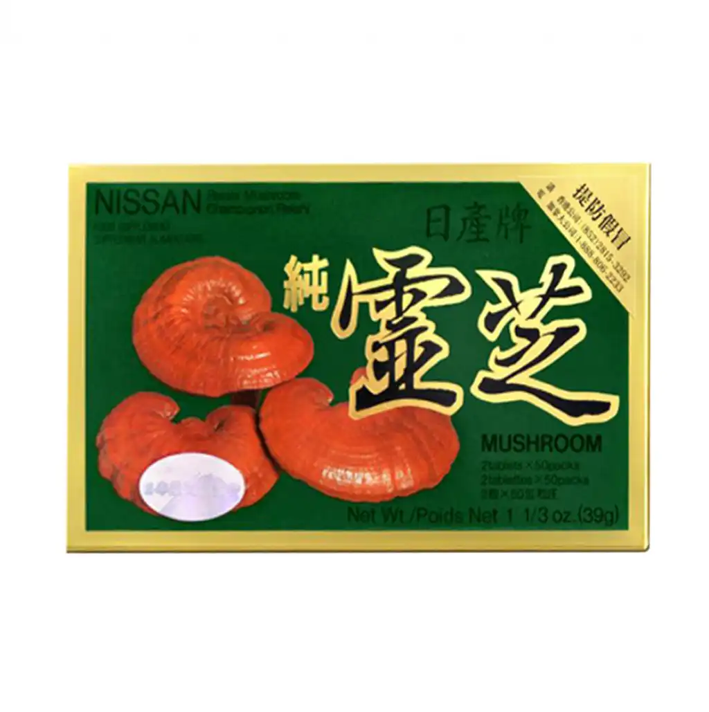 NISSAN REISHI Mushroom (2tablets*50packs) 39g