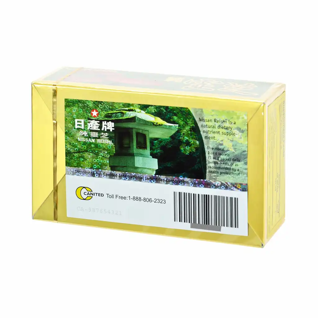 NISSAN REISHI Mushroom (2tablets*50packs) 39g