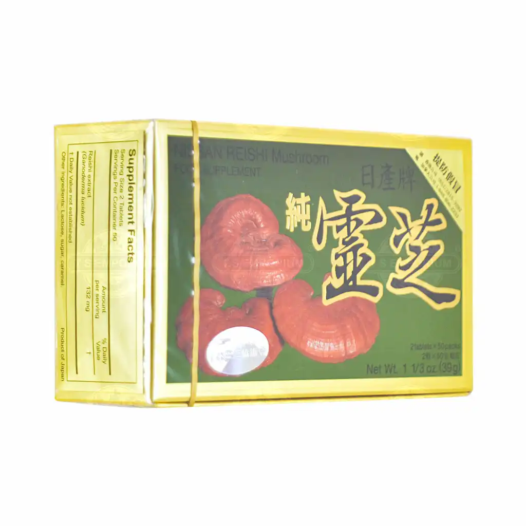 NISSAN REISHI Mushroom (2tablets*50packs) 39g