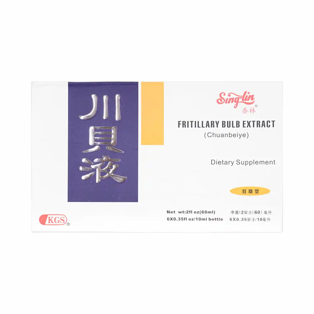 杏林 川贝液-低糖型 6支入/60ml