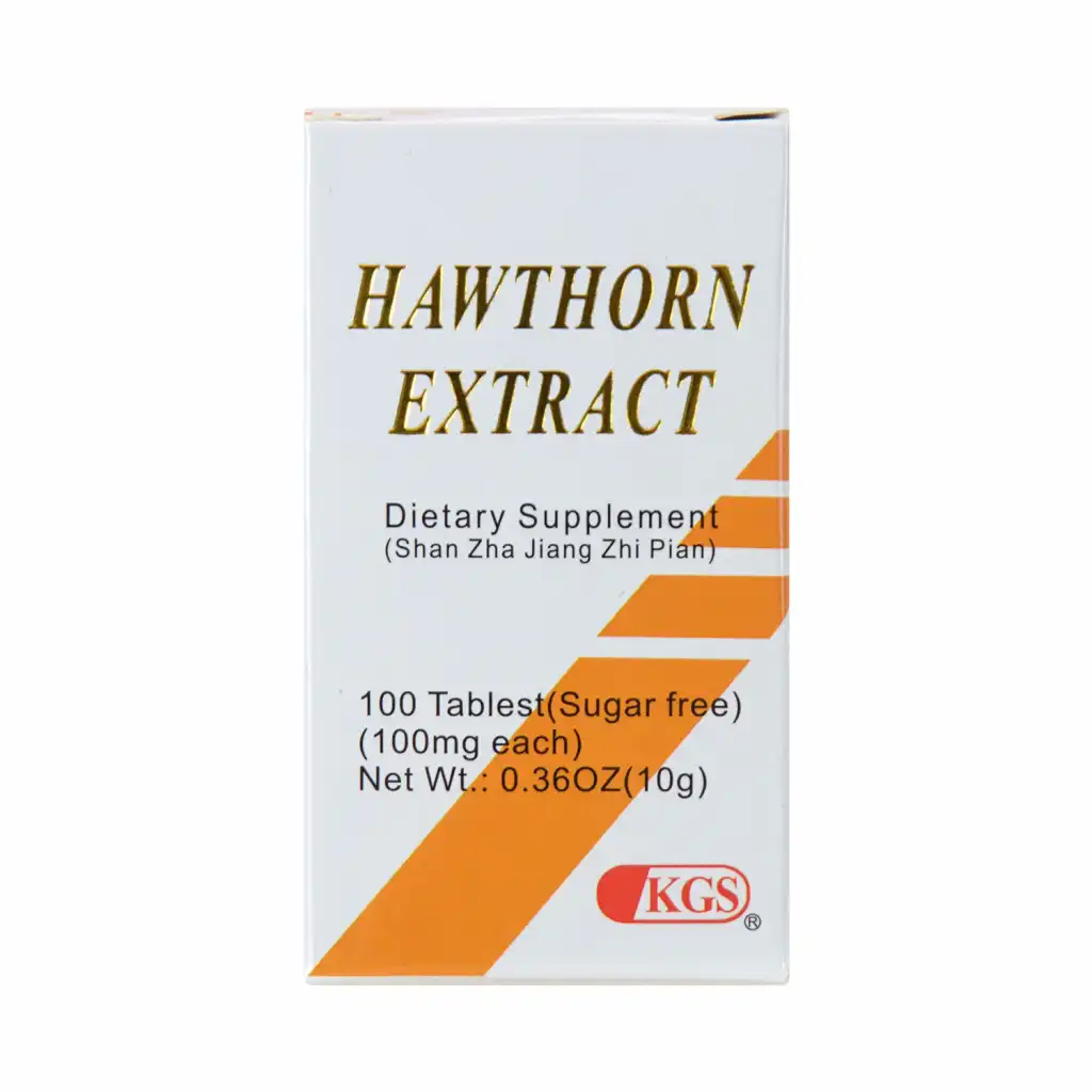 ZHENHETANG Hawthorn Extract (Shan Zha Jiang Zhi Pian) Dietary Supplement (Sugar Free) 100 Tablest