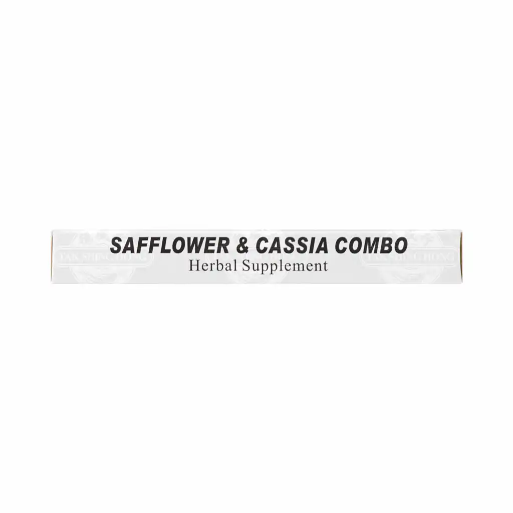 HESUI BRAND Safflower & Cassia Combo (Gastric Health Tablets / Wei Tong Ding) Herbal Supplement 12 Tablets