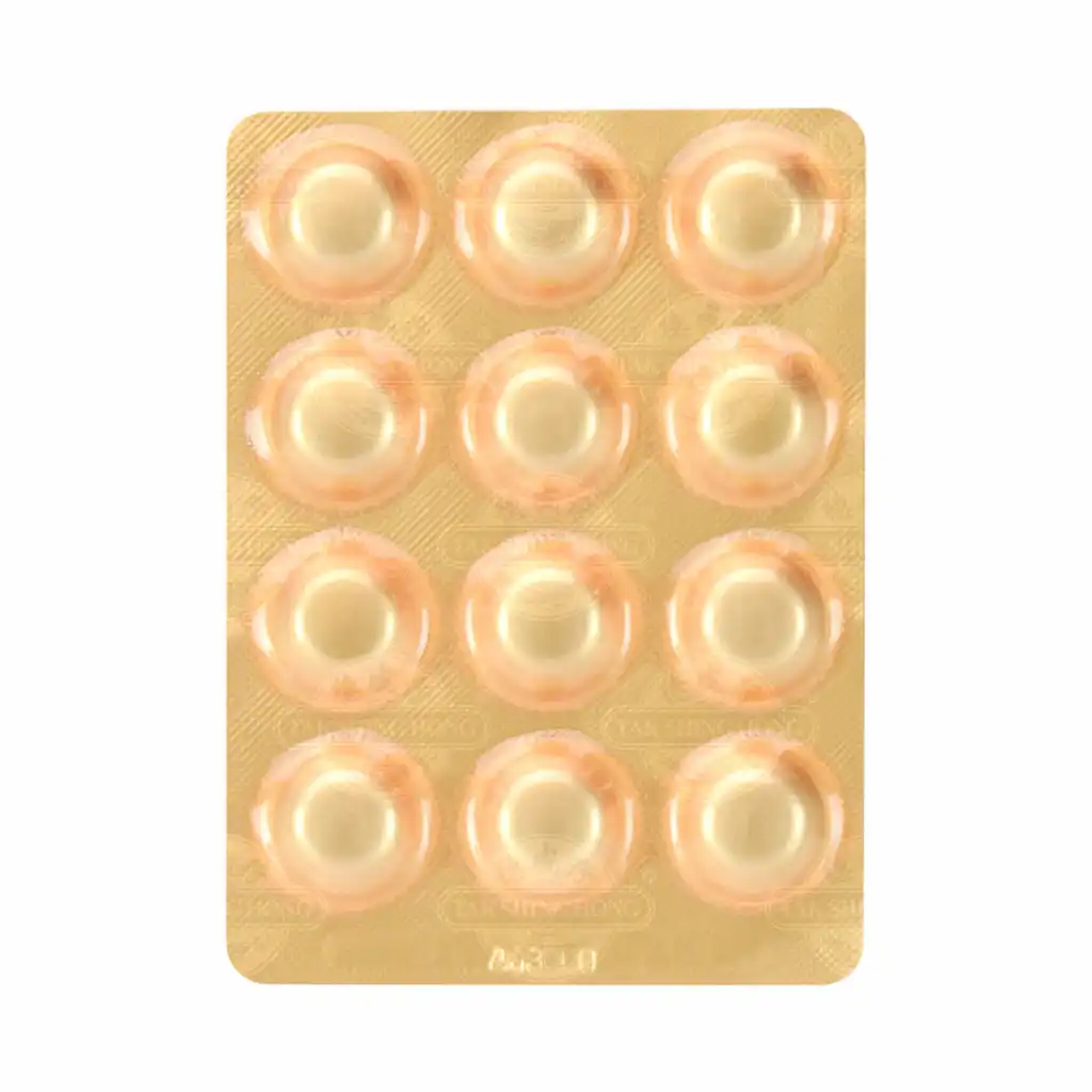 HESUI BRAND Safflower & Cassia Combo (Gastric Health Tablets / Wei Tong Ding) Herbal Supplement 12 Tablets
