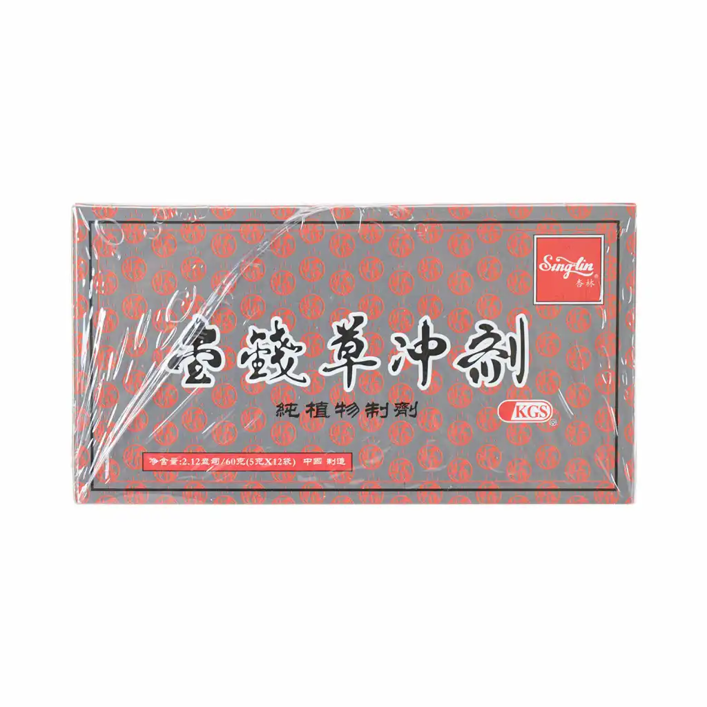 杏林金钱草冲剂纯植物制剂12袋入/60g - 美国德成行