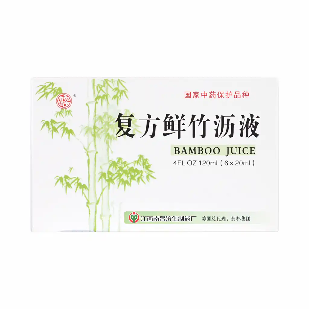 JISHENG Bamboo Juice 6 Bottles / 120ml