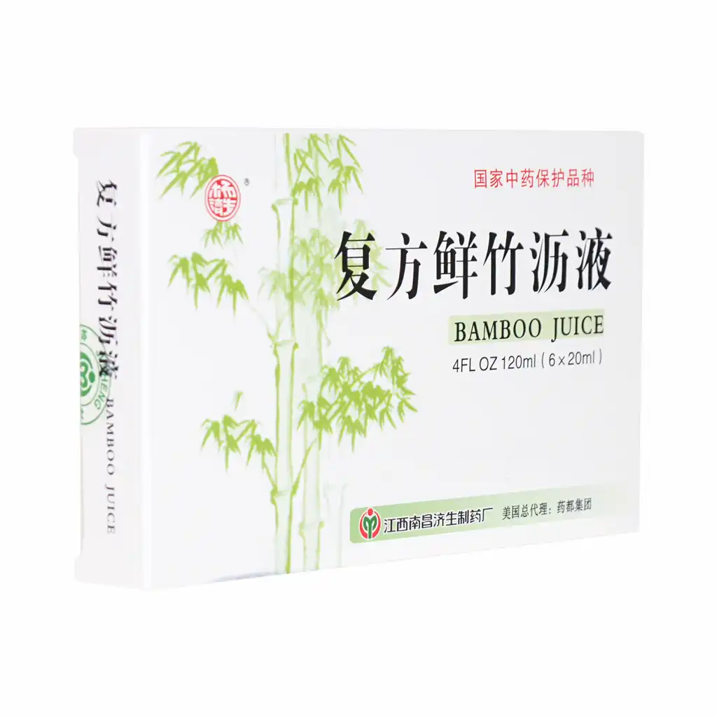 JISHENG Bamboo Juice 6 Bottles / 120ml