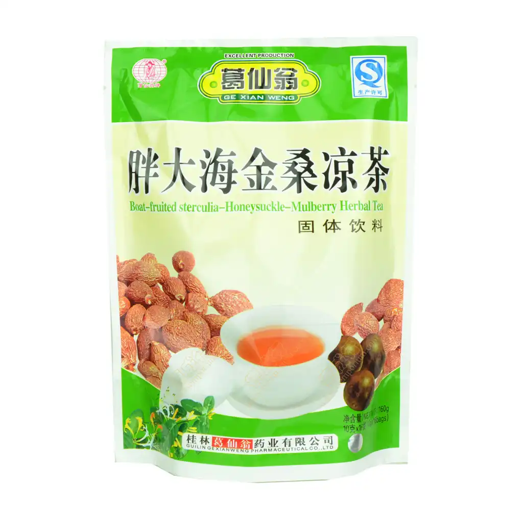 葛仙翁 胖大海金桑凉茶 固体饮料/颗粒冲剂 10pcs/160g