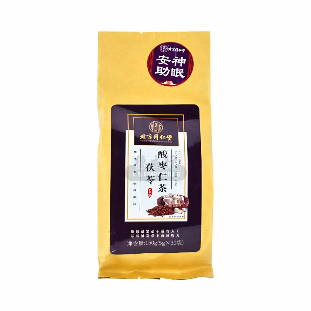 北京同仁堂 茯苓 酸枣仁茶-安神助眠 30袋入/150g