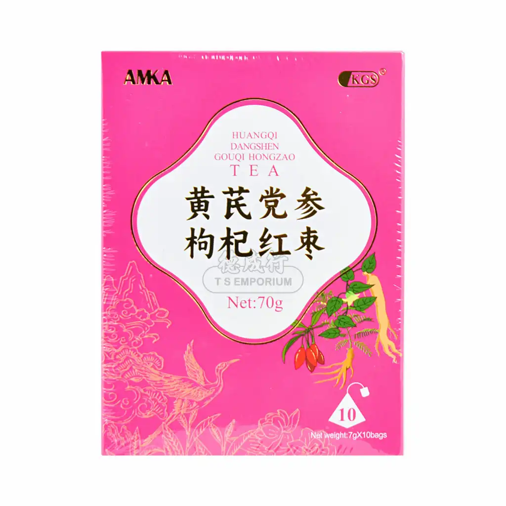 AMKA 黄芪党参枸杞红枣茶 10袋入/70g