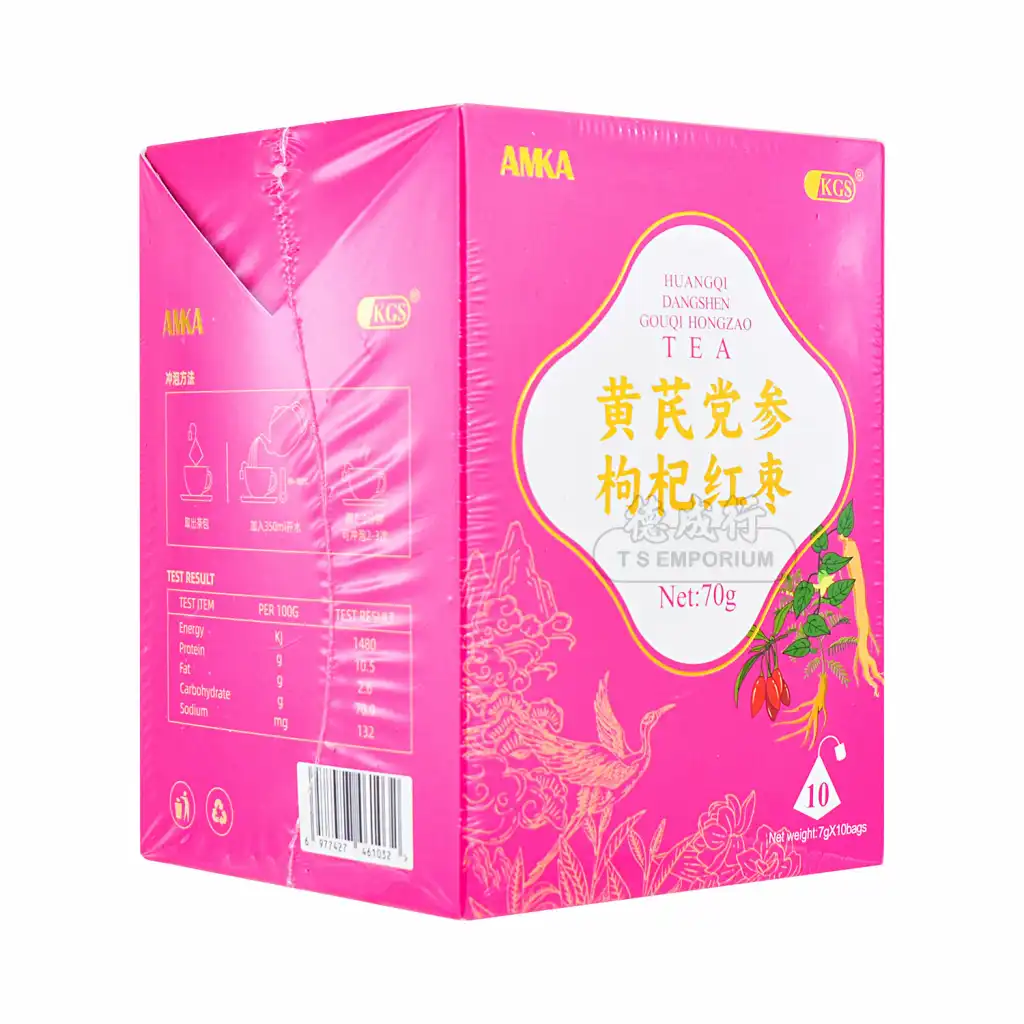 AMKA 黄芪党参枸杞红枣茶 10袋入/70g
