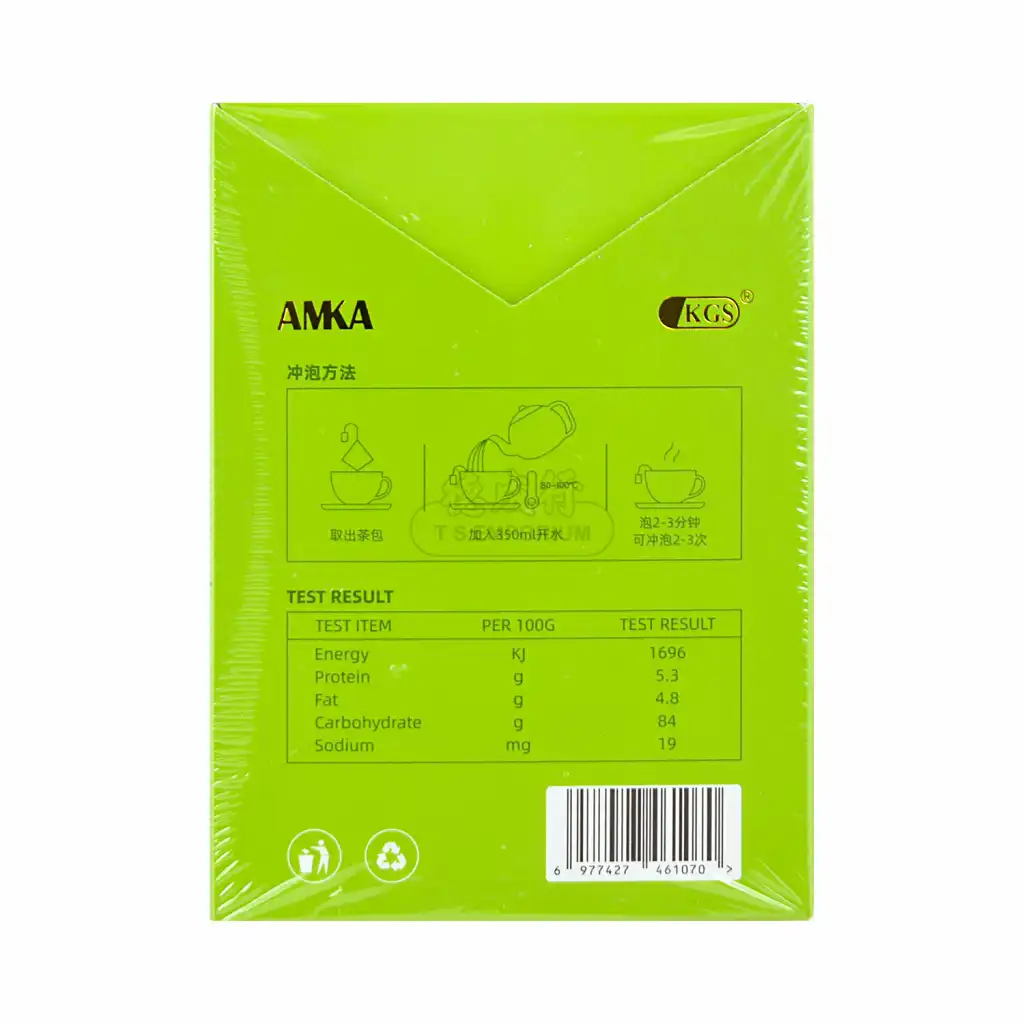 AMKA 茅根竹蔗雪梨茶 10袋入/70g