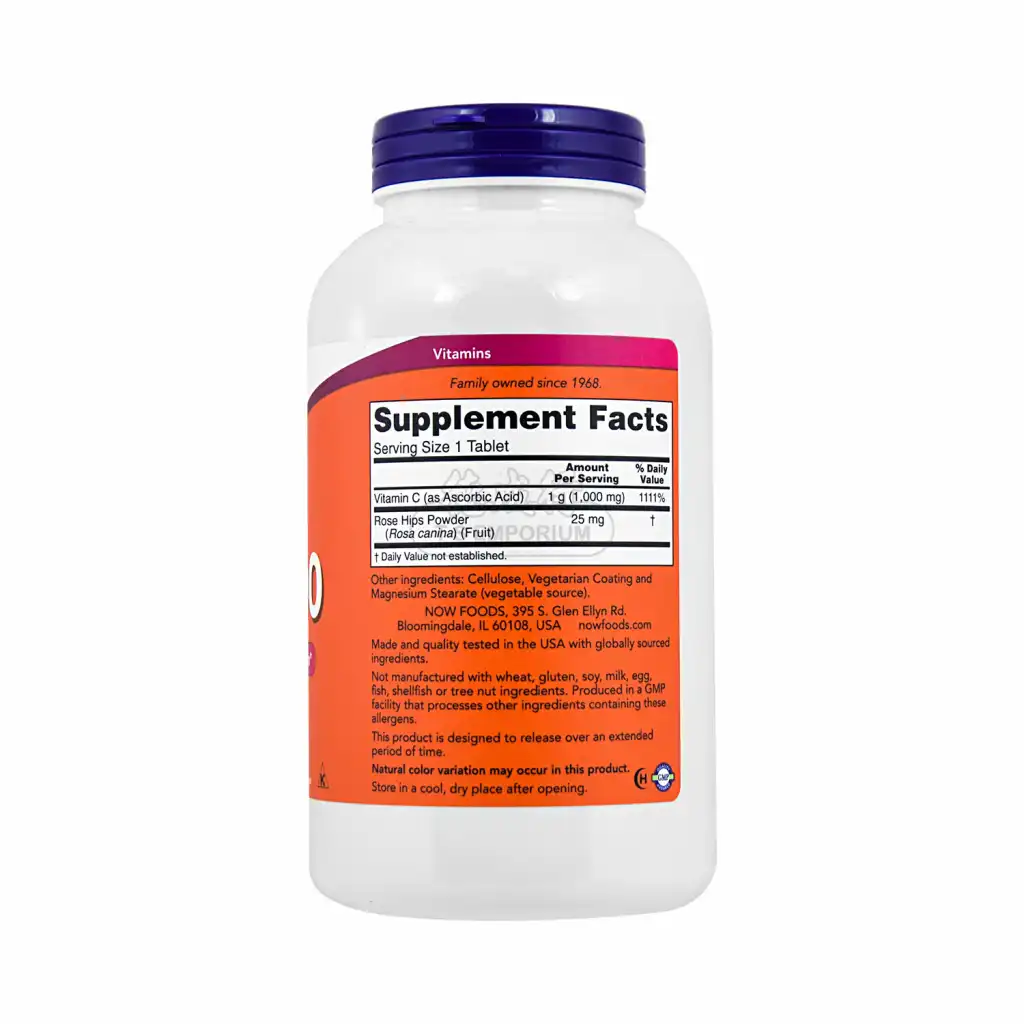 NOW FOODS Vitamin C-1000, 250 tablets