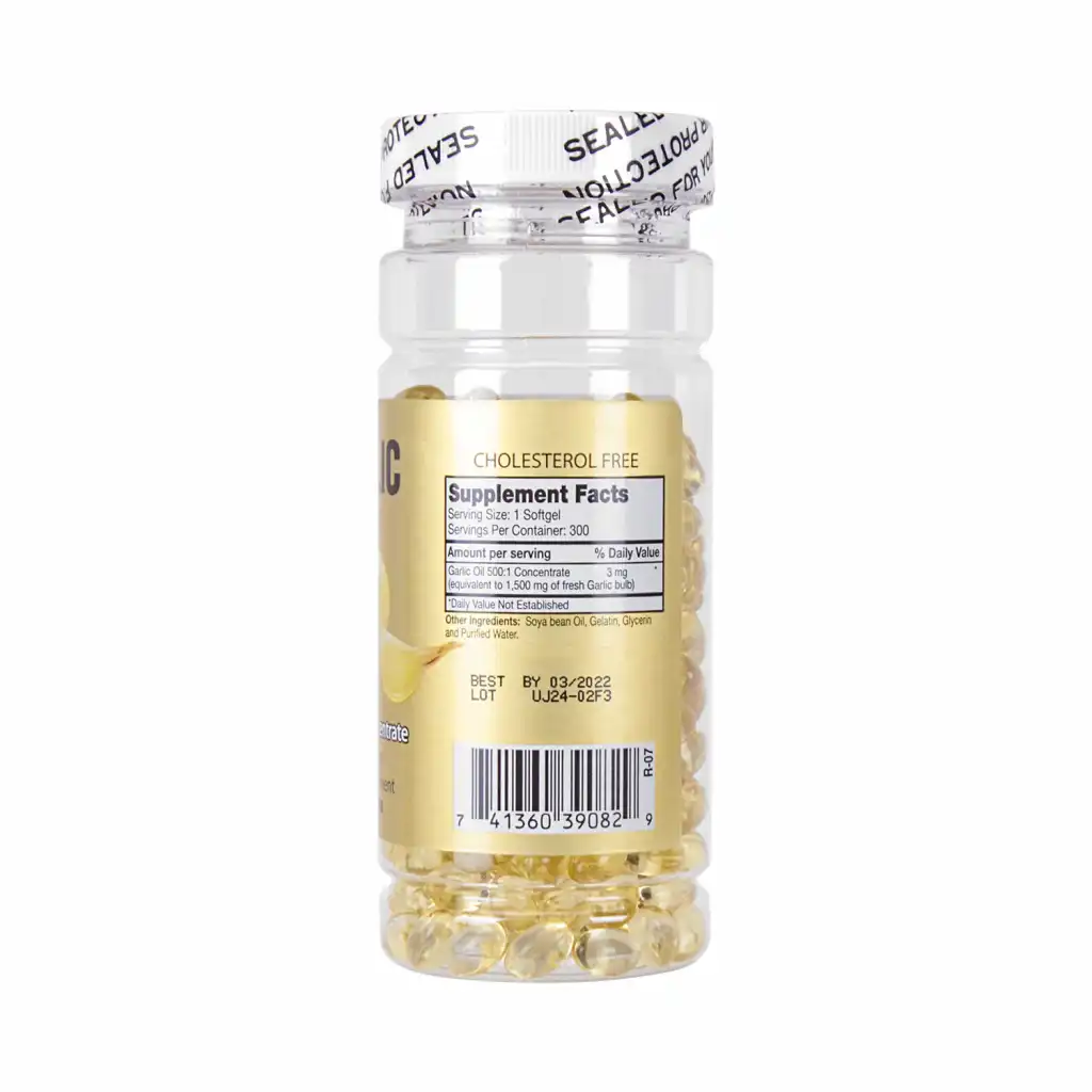 NU-HEALTH 大蒜精油 300粒