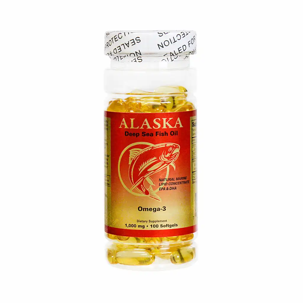 NCB Alaska Deep Sea Omega-3 Fish Oil 100 softgels