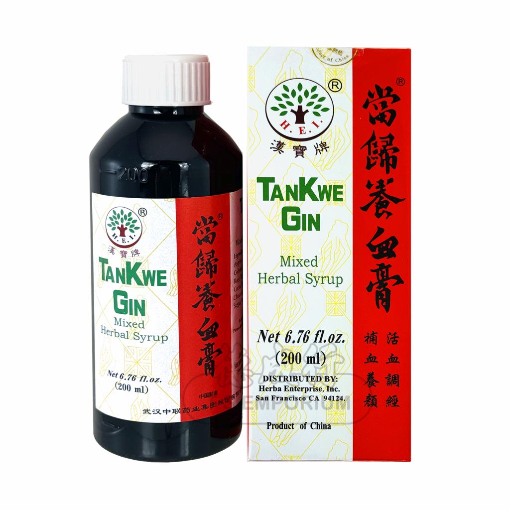 H.E.I. Tan Kwe Gin Mixed Herbal Syrup 200ml - Tak Shing Hong