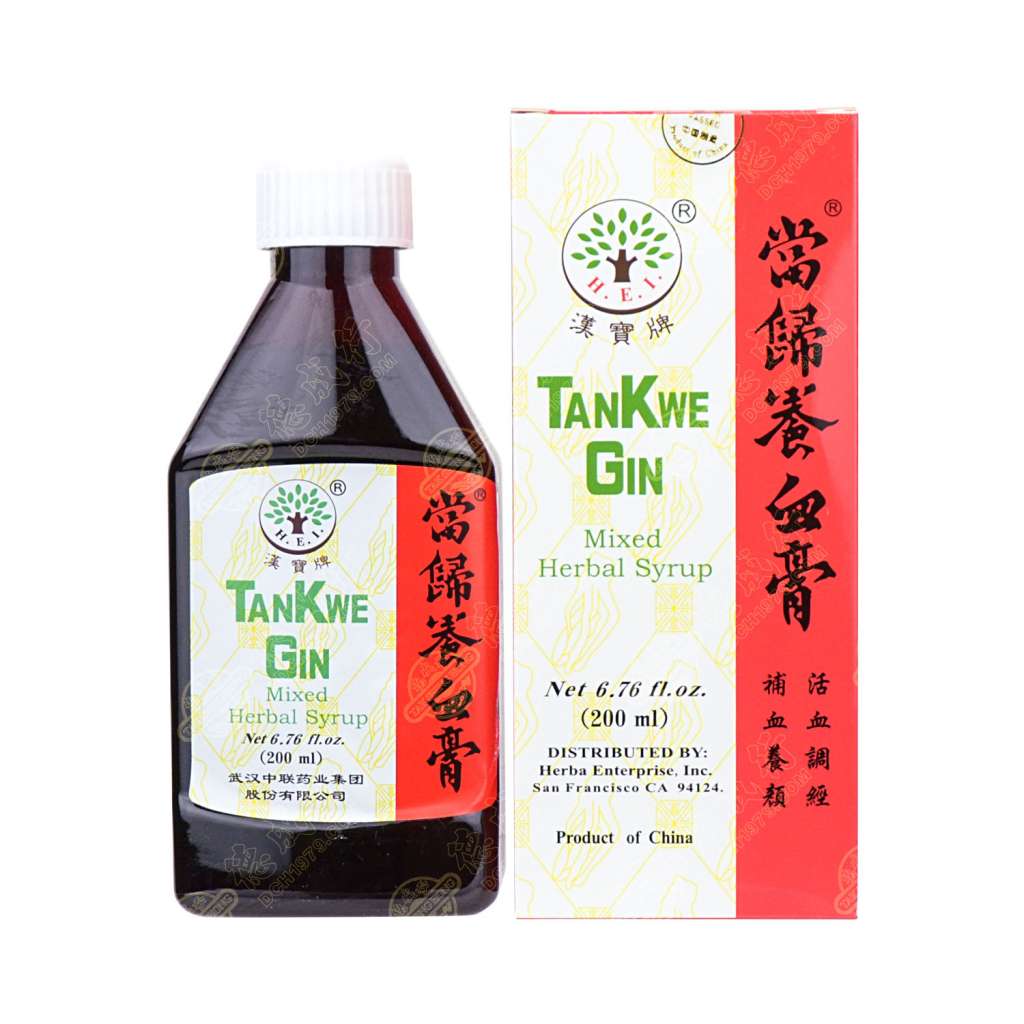 H.E.I. Tan Kwe Gin Mixed Herbal Syrup 200ml - Tak Shing Hong