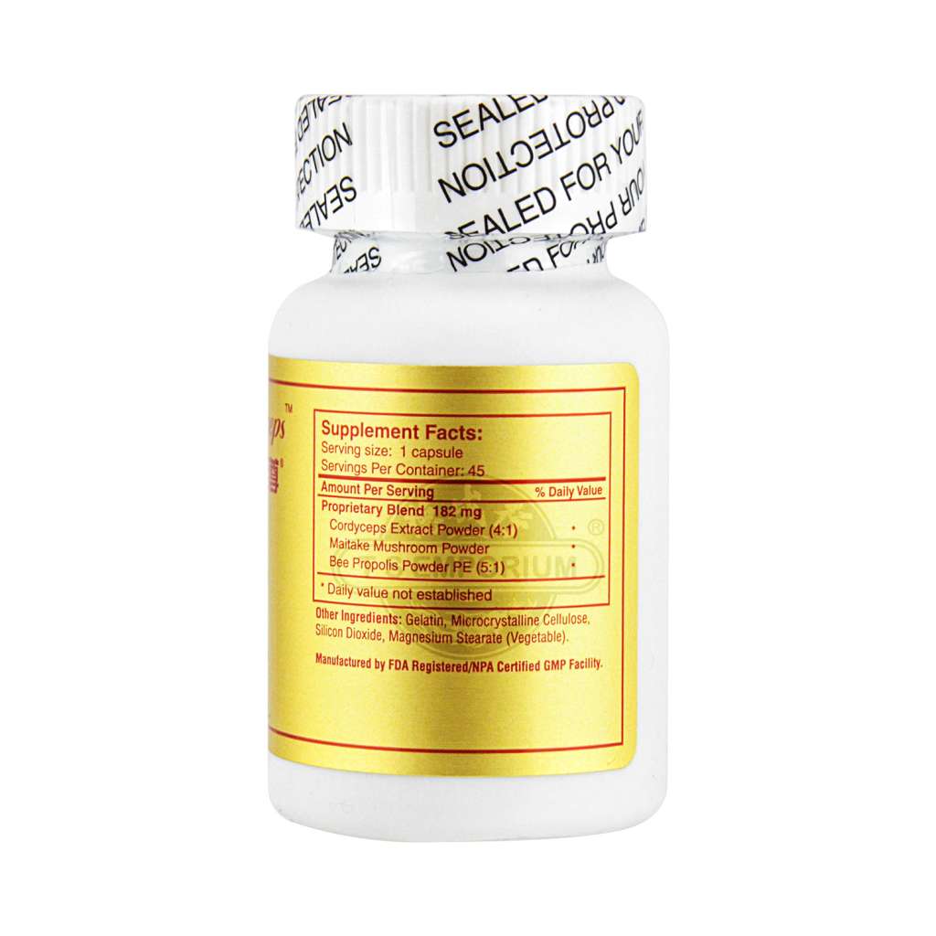 EDW Cordyceps 45 capsules - Tak Shing Hong