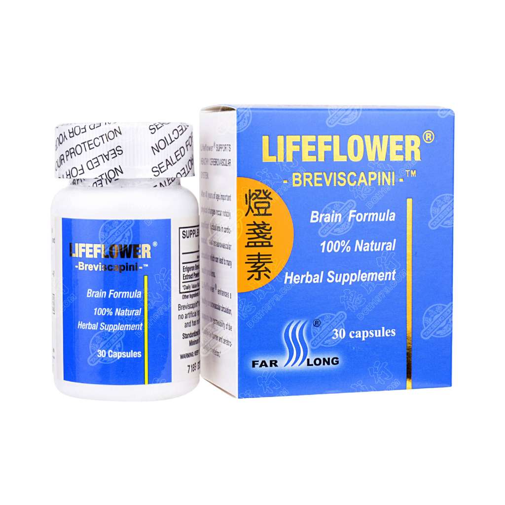 FARLONG LIFEFLOWER Breviscapine 30 Capsules - Tak Shing Hong