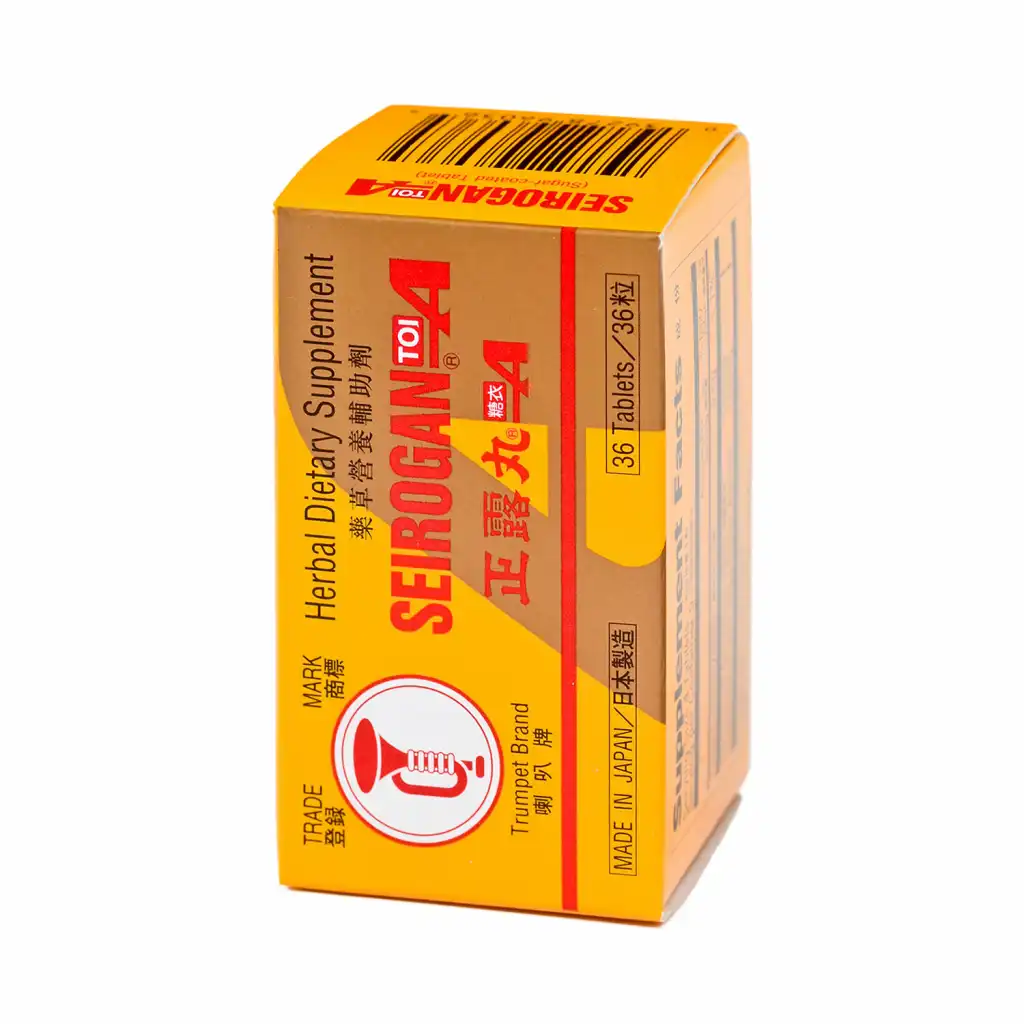 日本喇叭牌 正露丸 糖衣 36pcs