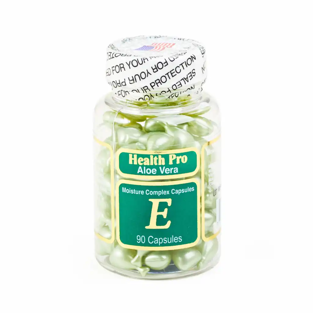 HEALTH PRO Aloe Vera & Vitamin E Skin Oil Moisture Complex Capsules 90caps  - Tak Shing Hong