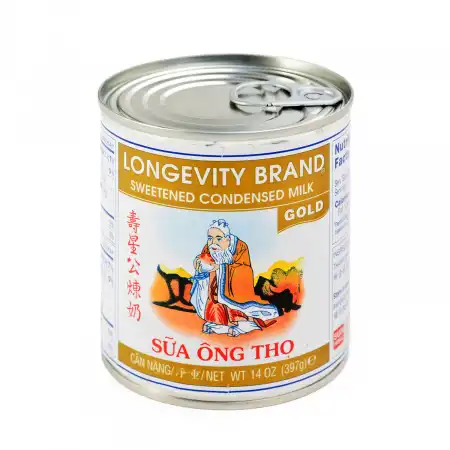 寿星公 金装炼奶 397g/14oz 易拉罐装