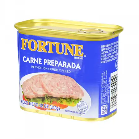 FORTUNE Luncheon Meat Can, Made With Pork and Chicken 12oz