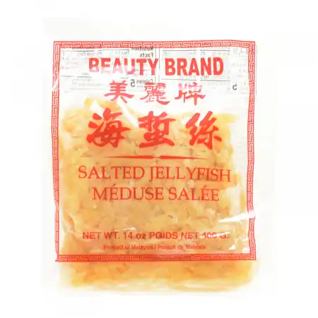 马来西亚美丽牌 海蜇丝 400g