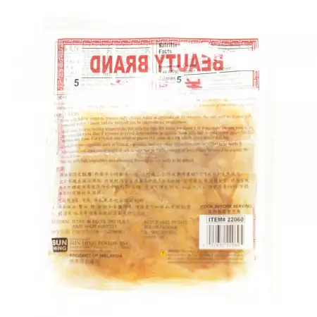 马来西亚美丽牌 海蜇丝 400g