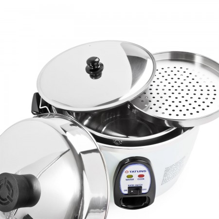 Tatung TAC-6G(SF) 6-Cup Multifunction Indirect Heat Rice Cooker Steamer and  Warmer