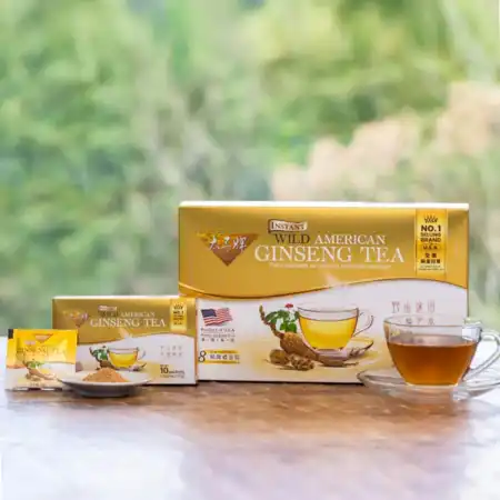 美国太子牌 野山花旗参 速溶茶 80pcs/240g