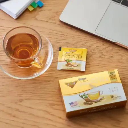 美国太子牌 野山花旗参 速溶茶 80pcs/240g