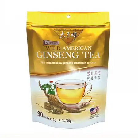 美国太子牌 野山花旗参 速溶茶 30pcs/90g