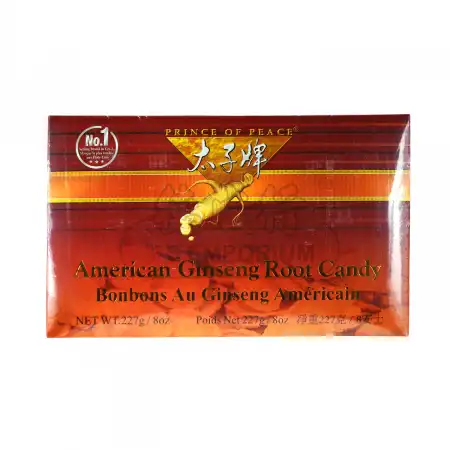 PRINCE OF PEACE American Ginseng Candy 225g