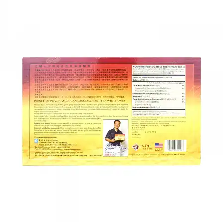 美国太子牌 纯正花旗参蜜糖茶 茶包 36pcs/306g